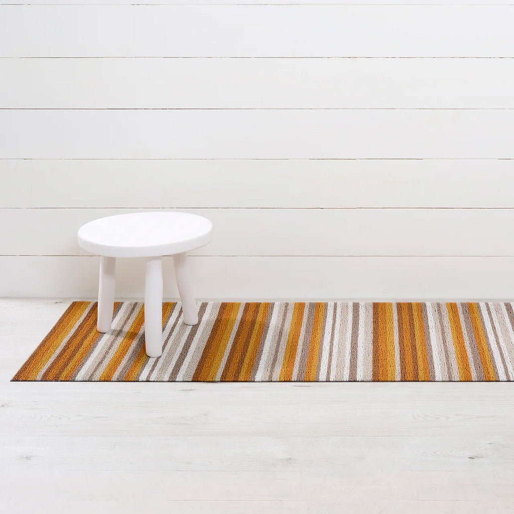 chilewich | shag big mat 91x152cm (36x60") | horizon stripe desert