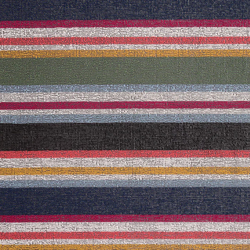 chilewich | shag runner mat 61x183cm (24x72") | shuffle stripe petunia