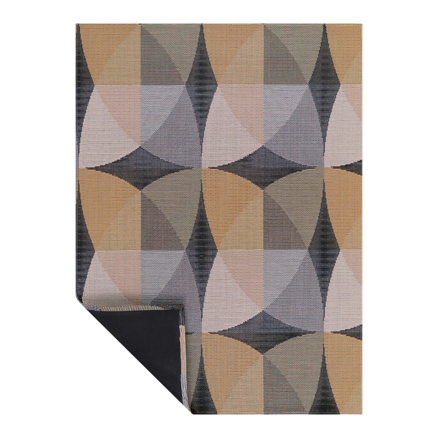 chilewich | woven floormat 118x183cm  (46x72") | canopy honey