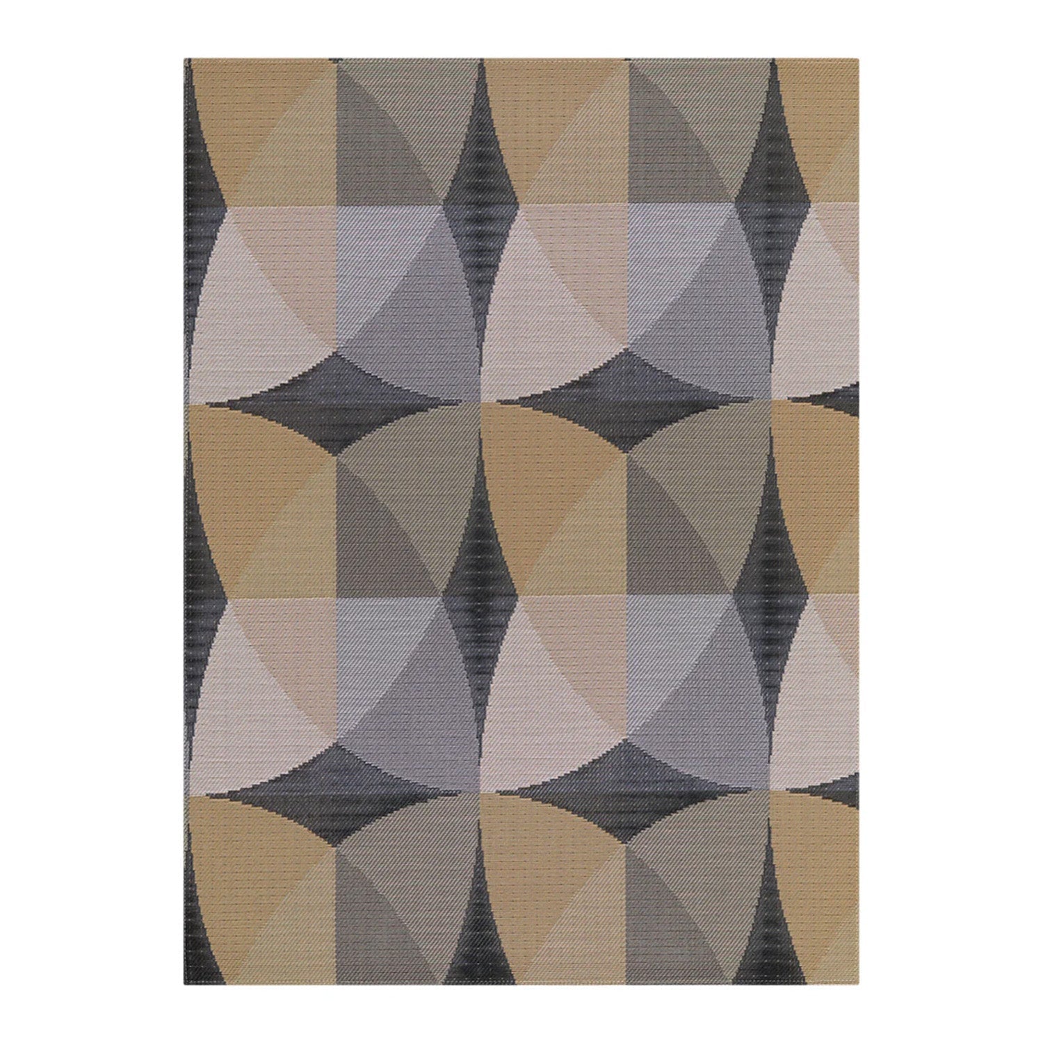 chilewich | woven floormat 118x183cm  (46x72") | canopy honey