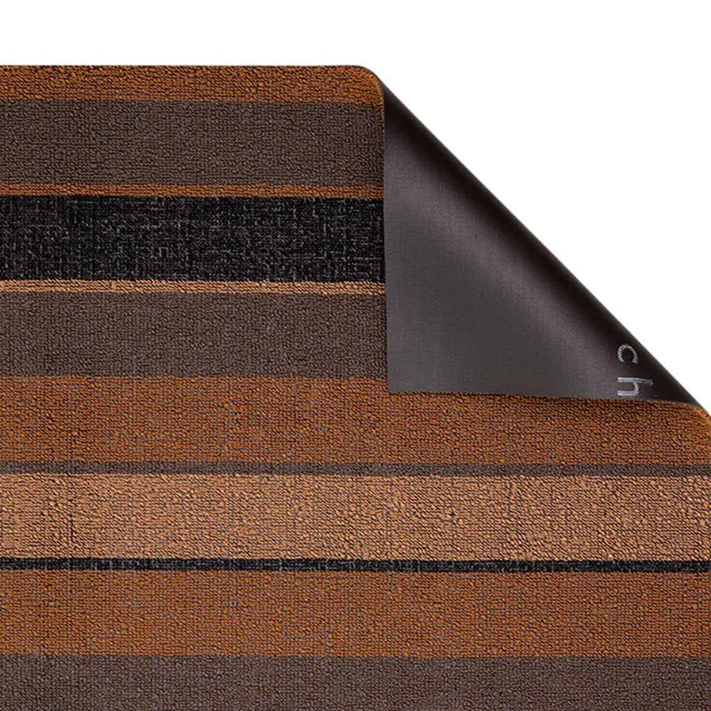 chilewich | shag doormat 46x71cm (18x28") | bolt stripe honey