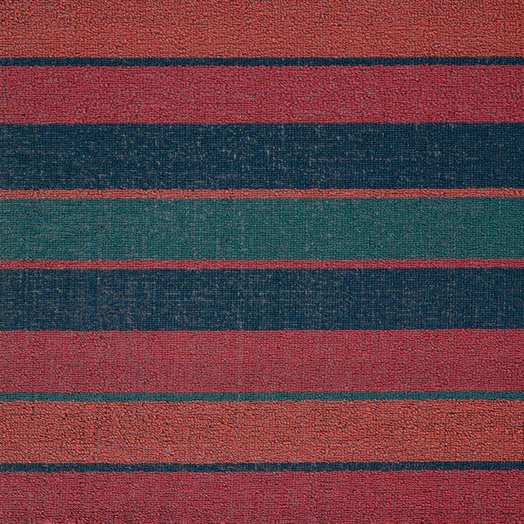 chilewich | shag runner mat 61x183cm (24x36") | bolt stripe raspberry