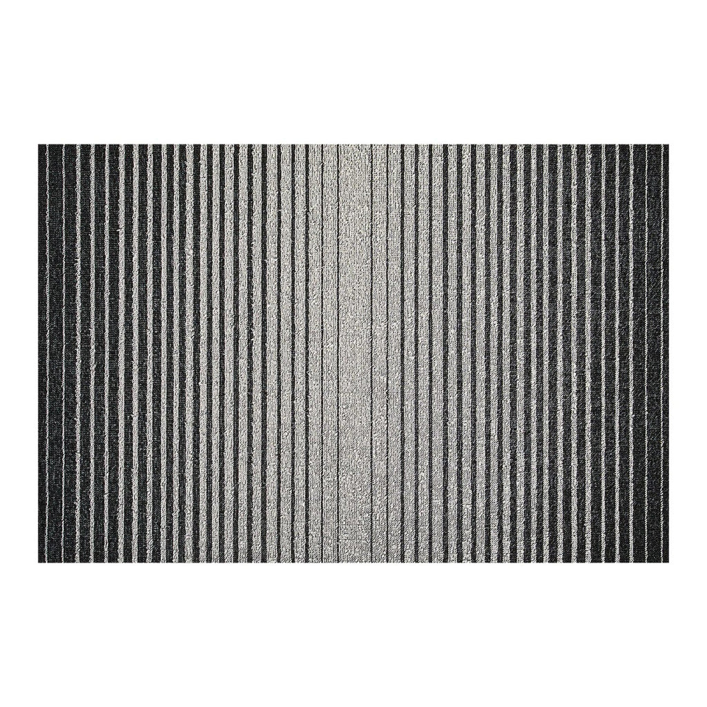 chilewich | large doormat 61x91cm (24x36") | domino black + white - DC