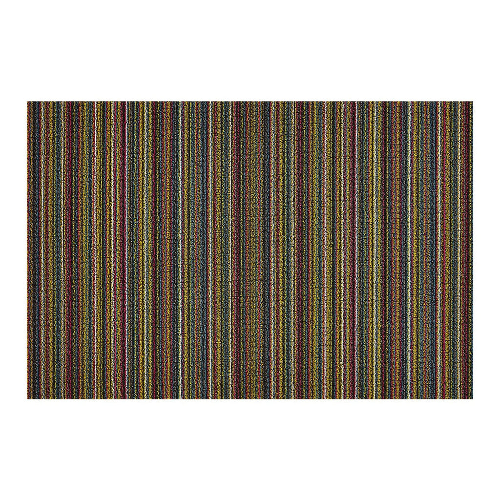 chilewich | large doormat 61x91cm (24x36") | skinny stripe bright multi