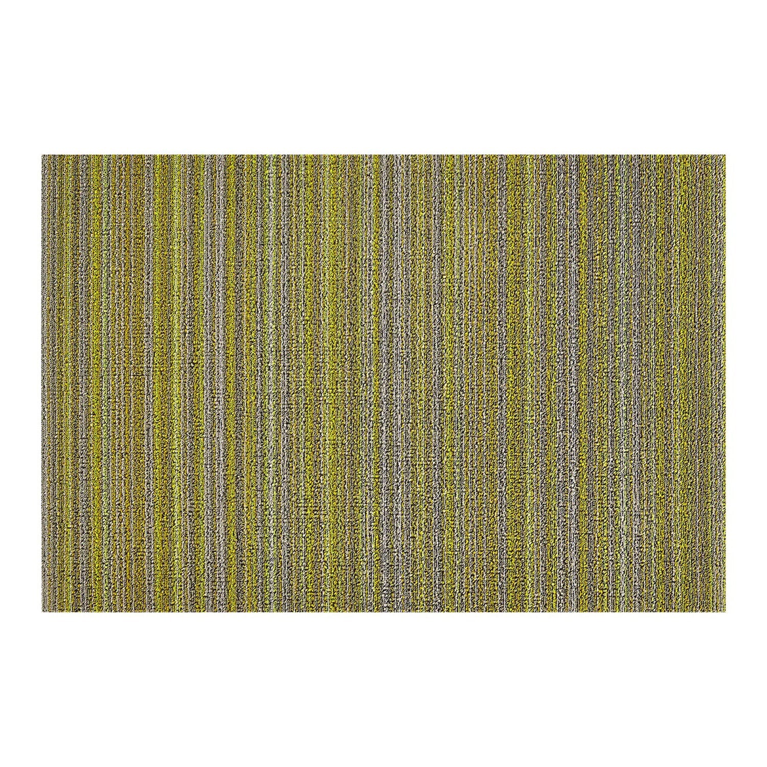 chilewich | large doormat 61x91cm (24x36") | skinny stripe citron