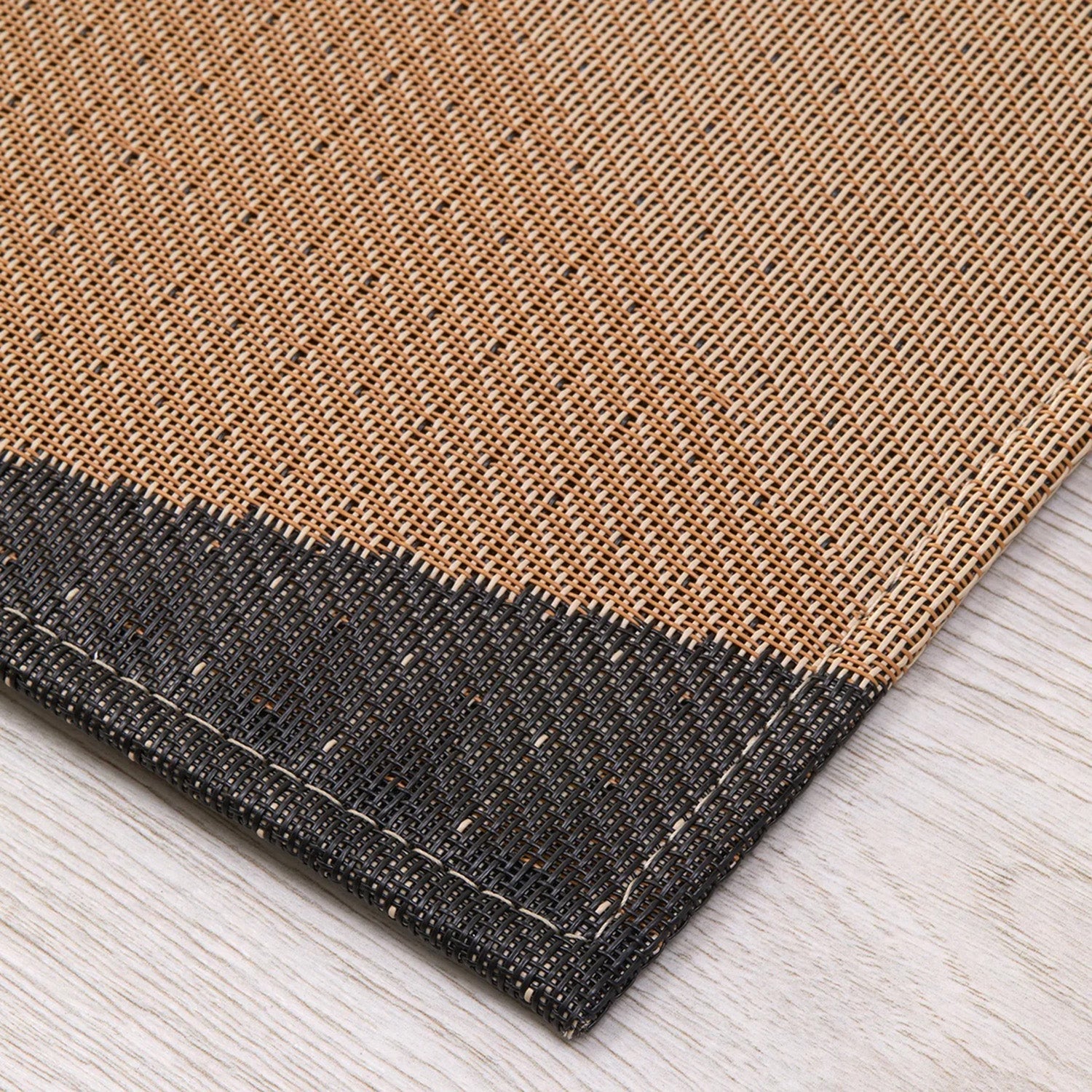 chilewich | woven floormat 118x183cm  (46x72") | canopy honey