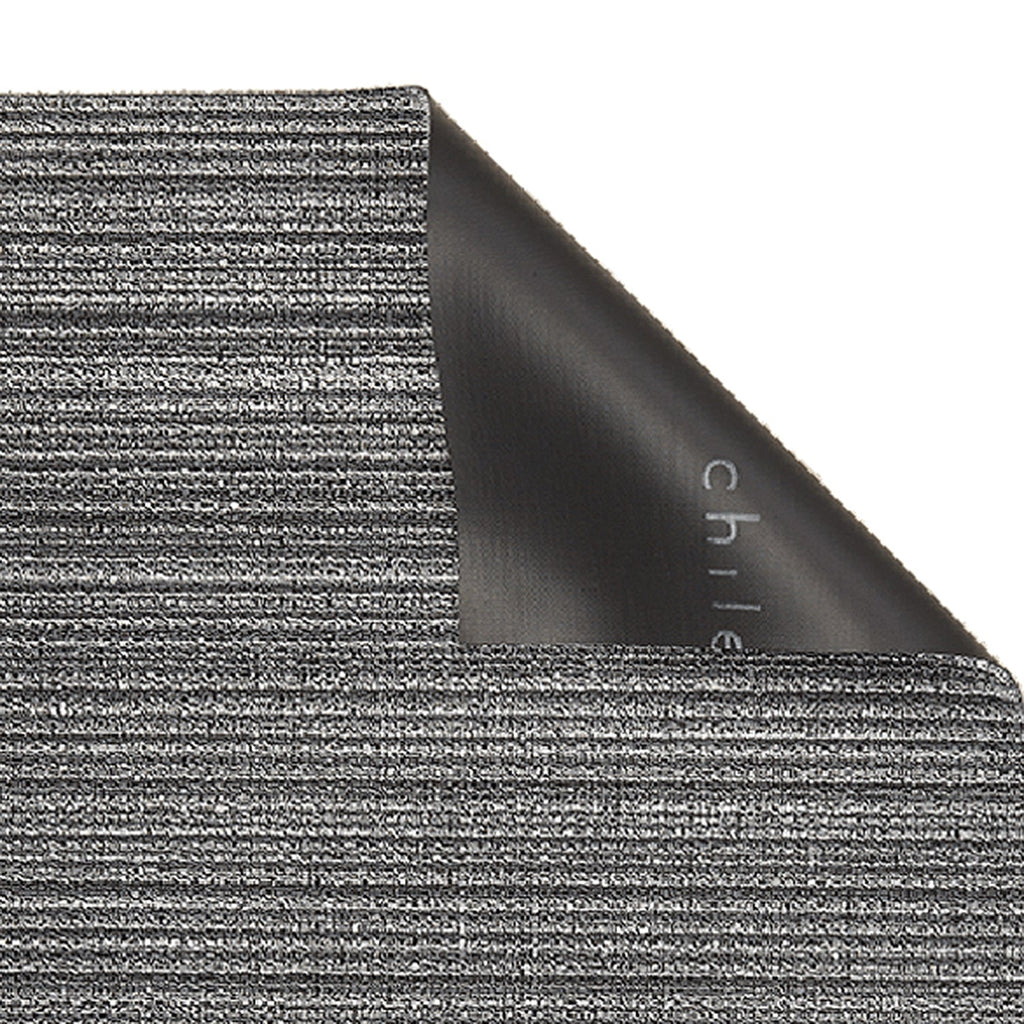 chilewich | big mat 91x152cm (36x60") | skinny stripe shadow
