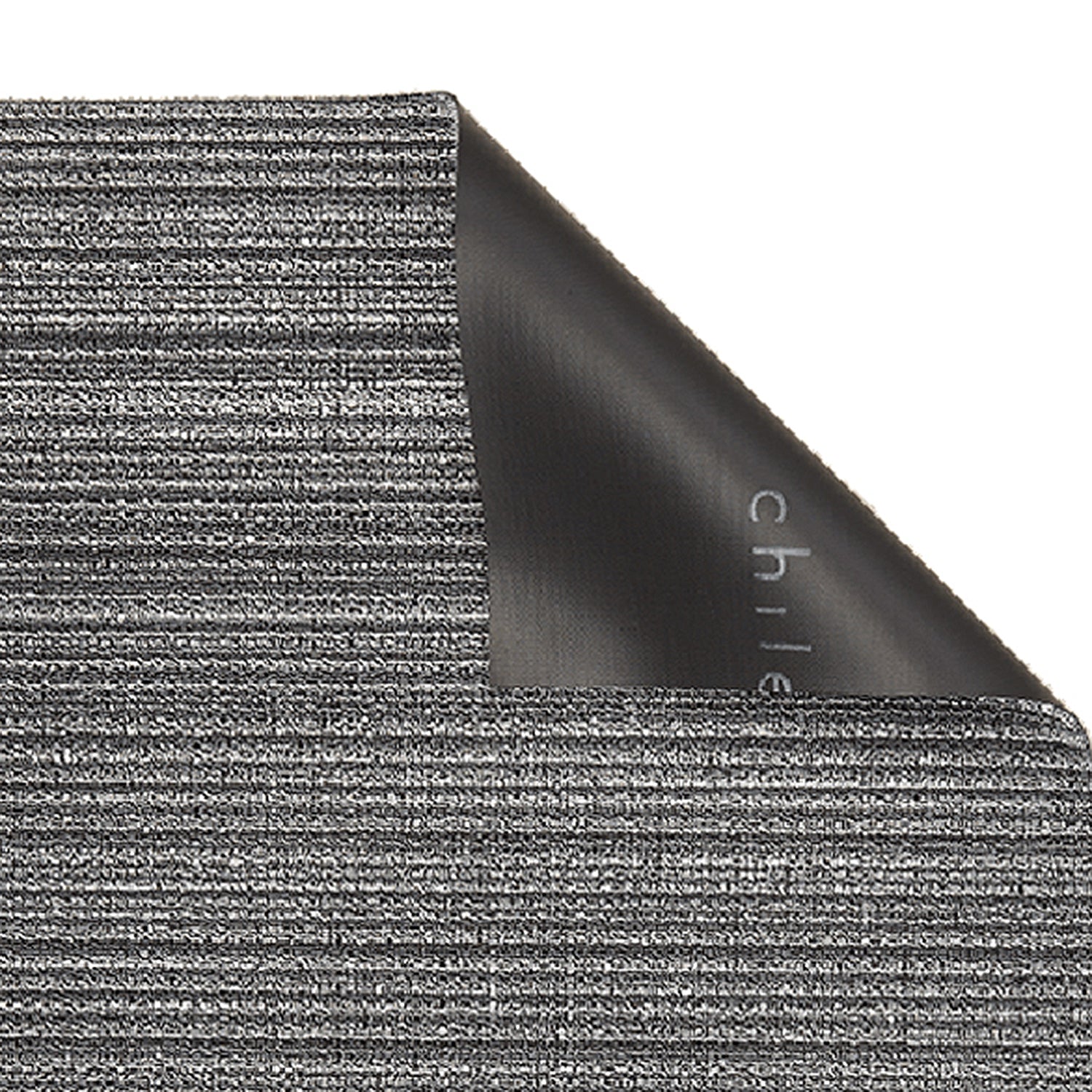 chilewich | big mat 91x152cm (36x60") | skinny stripe shadow