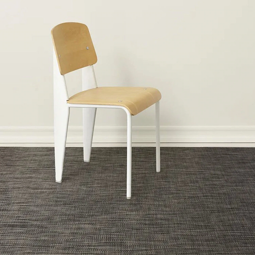 chilewich | woven floor runner 66x183cm (26x72") | basketweave carbon
