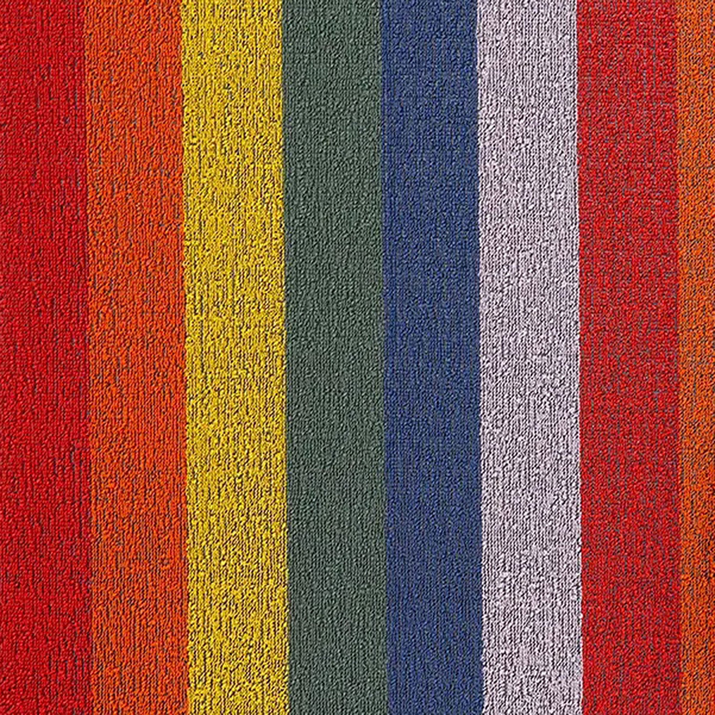 chilewich | shag runner mat 61x183cm (24x72") | pride stripe rainbow ~ DC