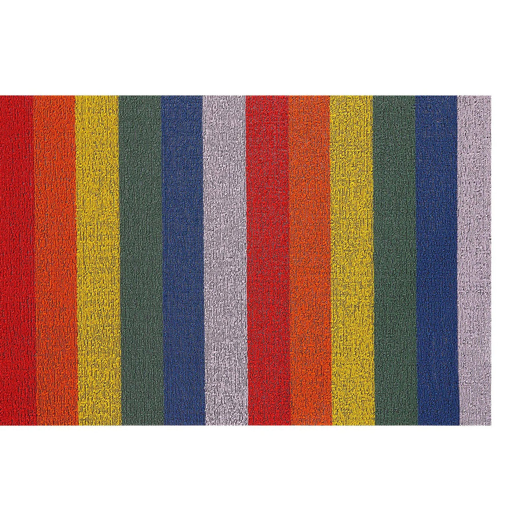 chilewich | shag runner mat 61x183cm (24x72") | pride stripe rainbow ~ DC