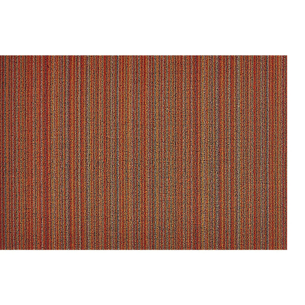 chilewich | runner mat 61x183cm (24x72") | skinny stripe orange