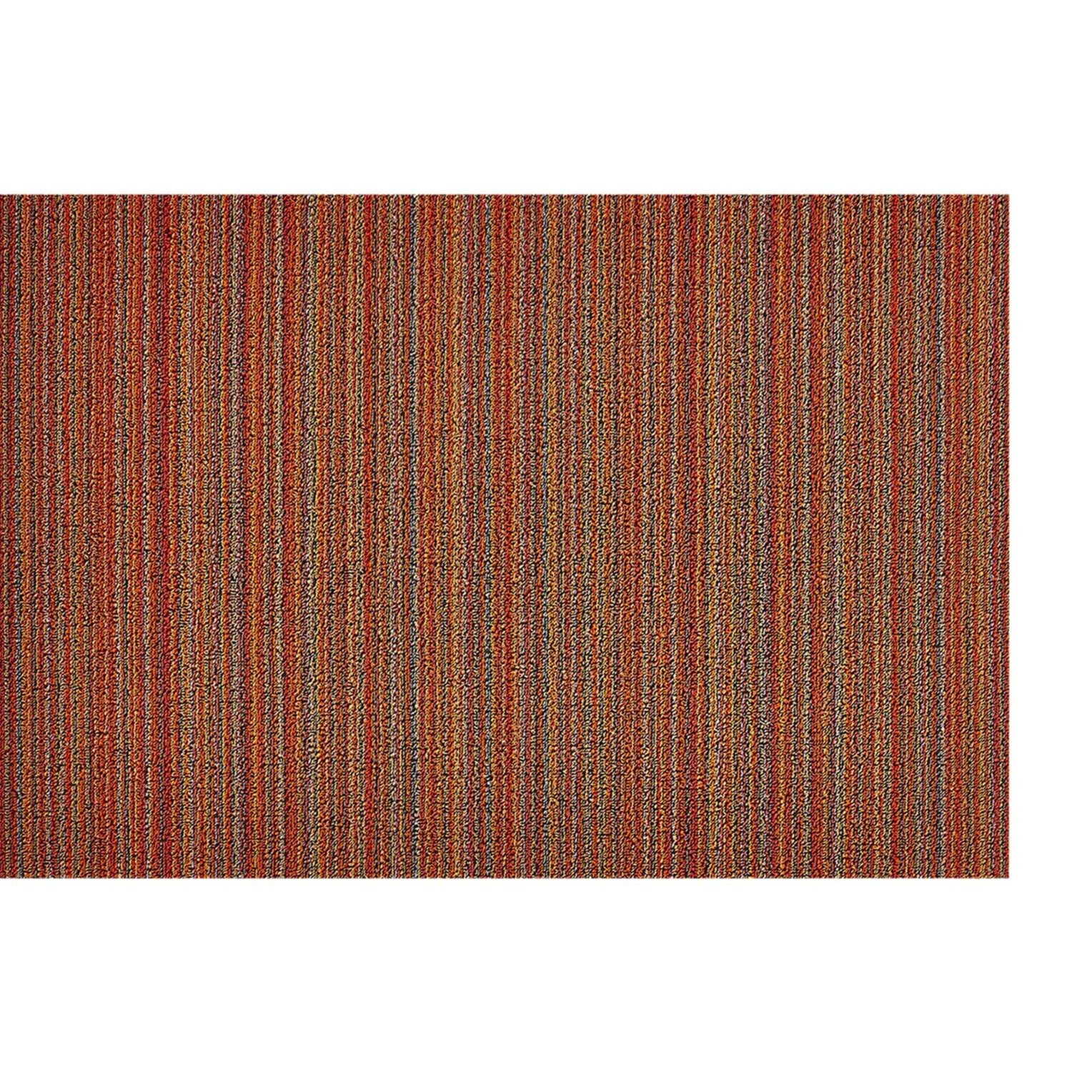 chilewich | runner mat 61x183cm (24x72") | skinny stripe orange