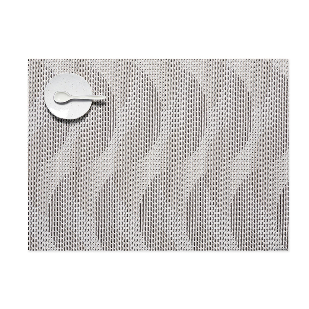 chilewich | placemat rectangle | arc sesame