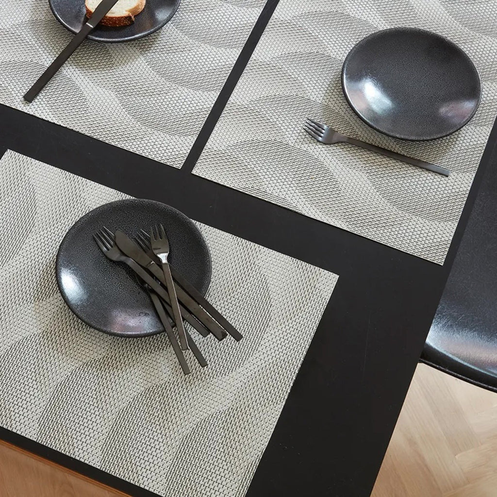 chilewich | placemat rectangle | arc sesame