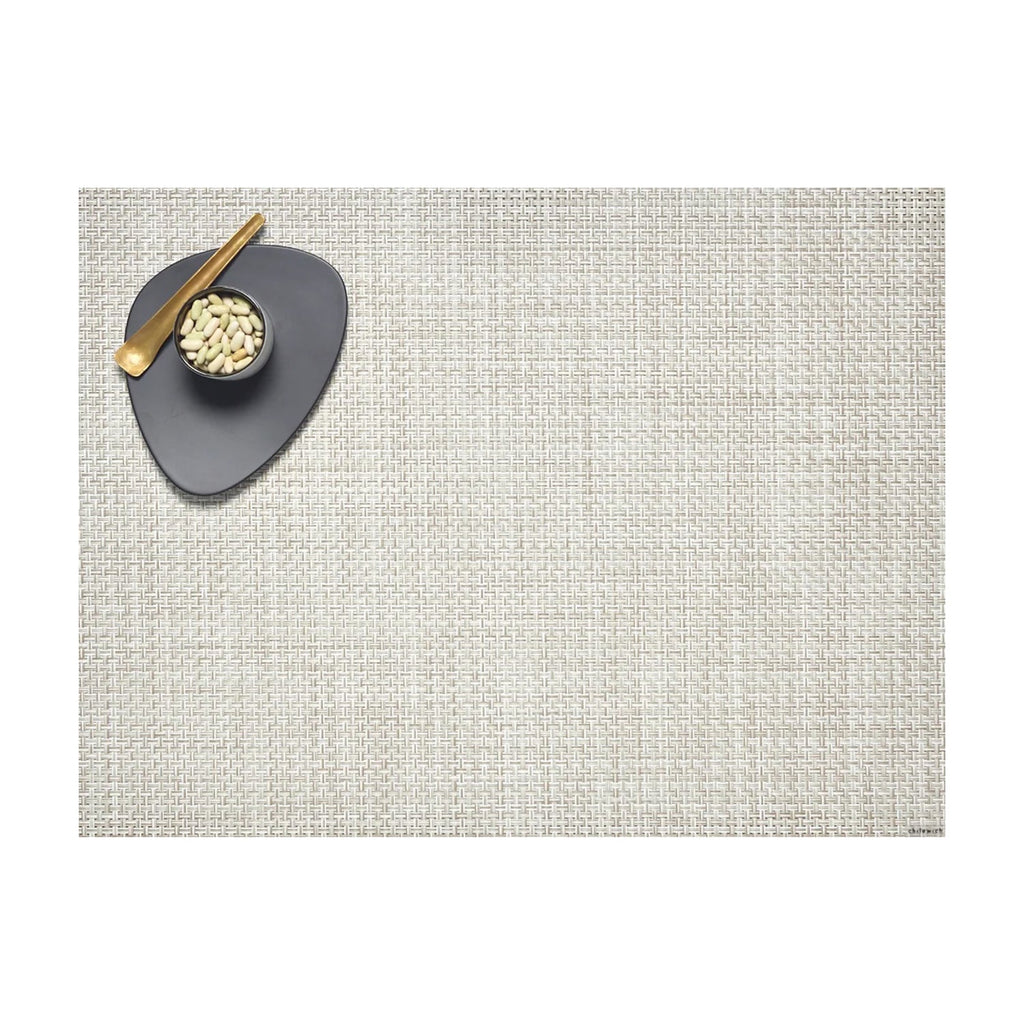 chilewich | placemat rectangle | basketweave natural