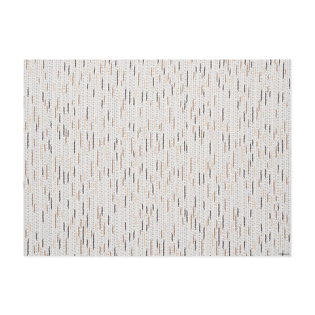 chilewich | placemat rectangle | pepper sesame