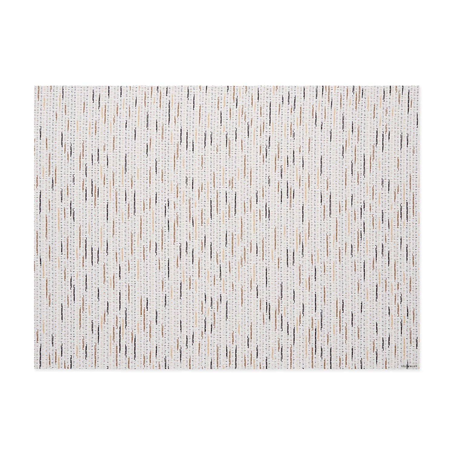 chilewich | placemat rectangle | pepper sesame