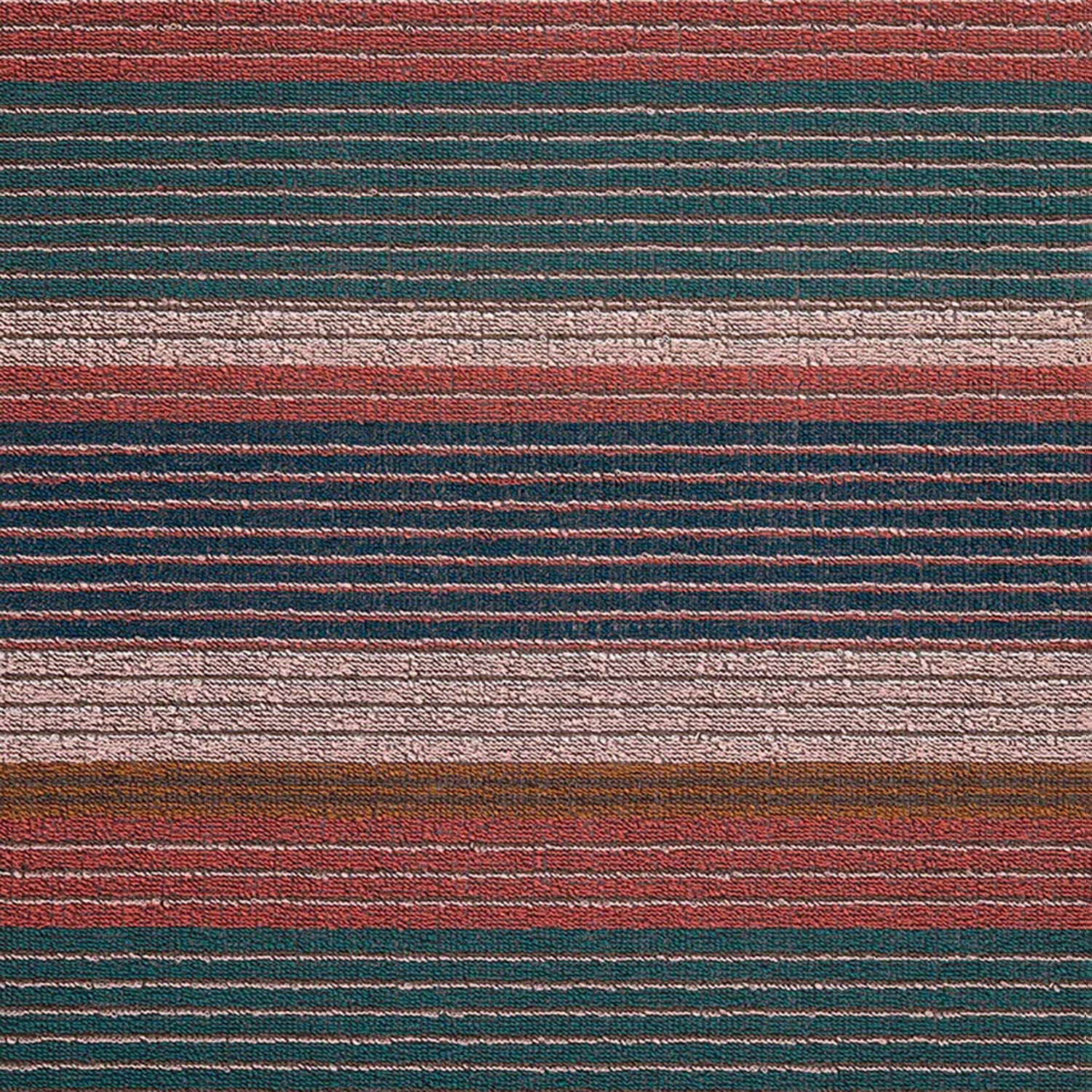 chilewich | shag doormat 46x71cm (18x28") | pleat stripe raspberry