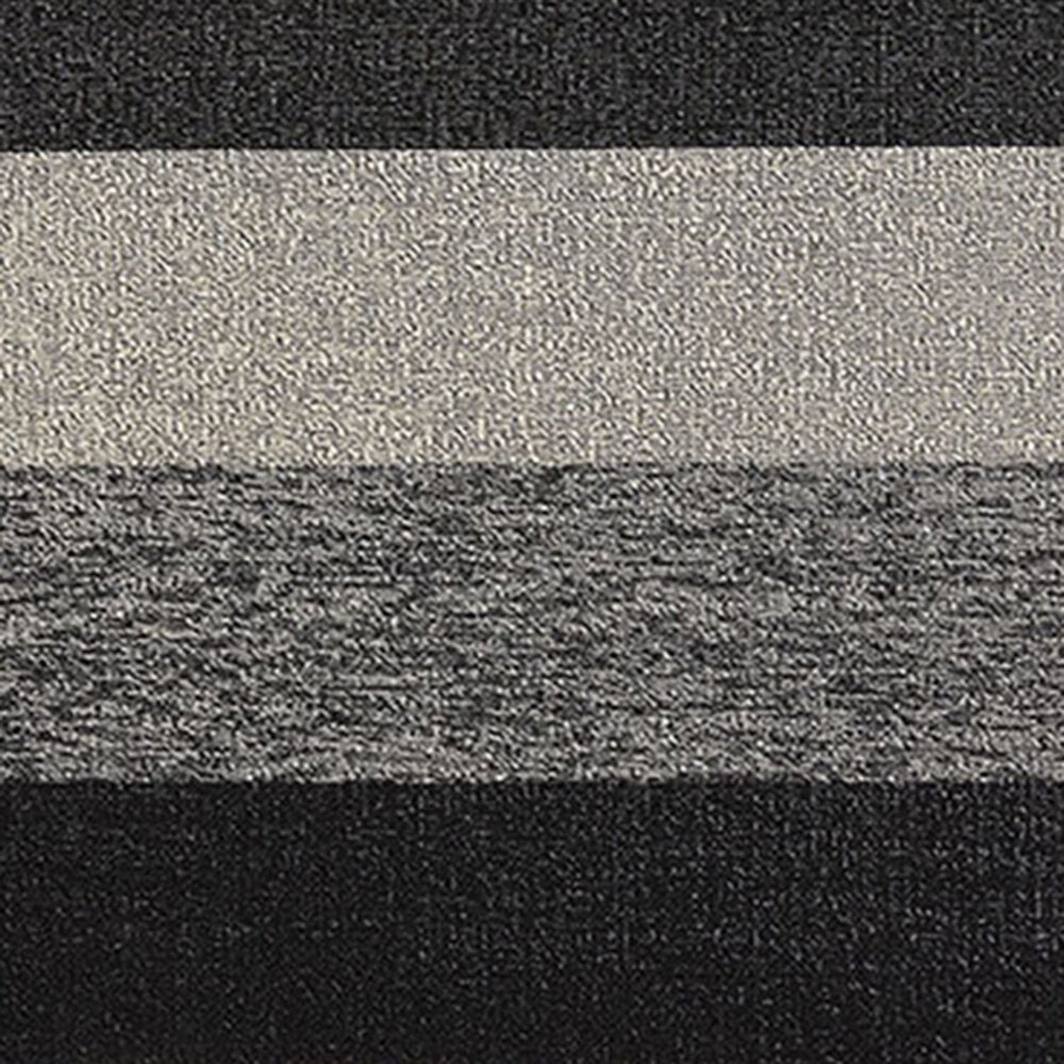 chilewich | shag doormat 46x71cm (18x28") | marbled stripe salt + pepper