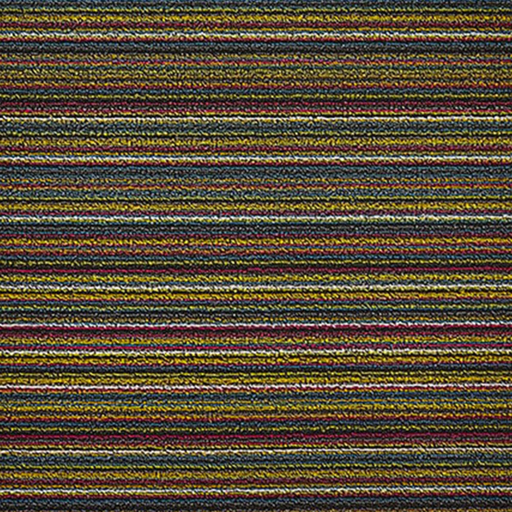 chilewich | shag doormat 46x71cm (18x28") | skinny stripe multi bright
