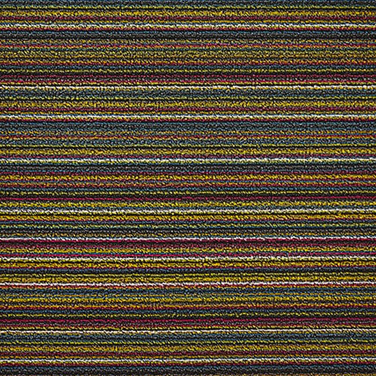chilewich | shag doormat 46x71cm (18x28") | skinny stripe multi bright