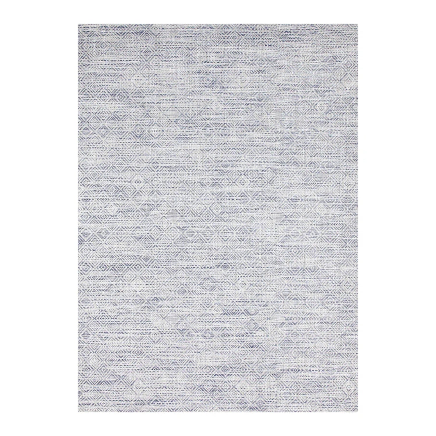 chilewich | woven floormat 89x122cm (35x48") | mosaic blue