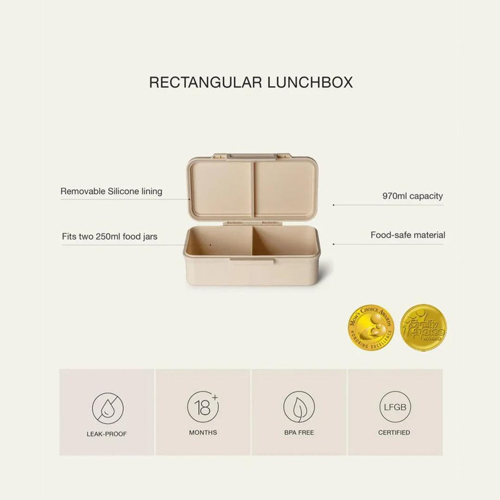Citron Rectangle Lunchbox - Vehicles