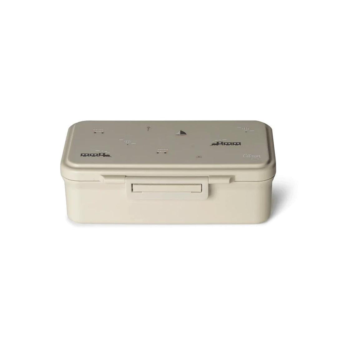 Citron Rectangle Lunchbox - Vehicles