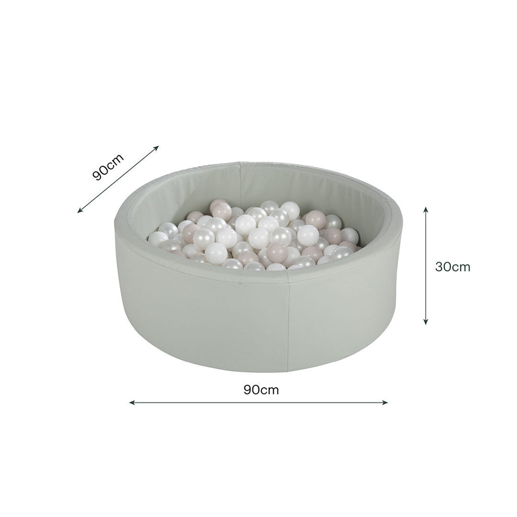 CuddleCo Ball Pit with Balls - Sea Salt