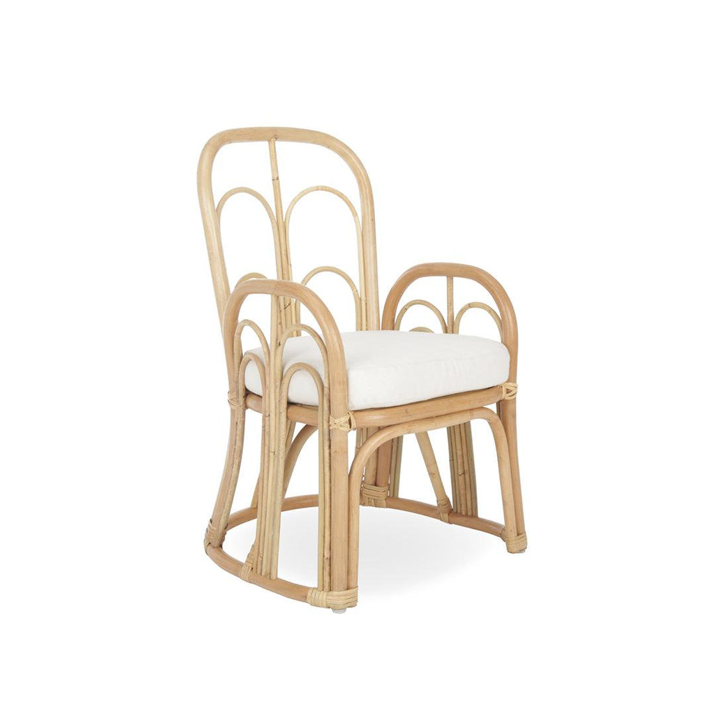 CuddleCo Aria Wave Toddler Chair - Rattan