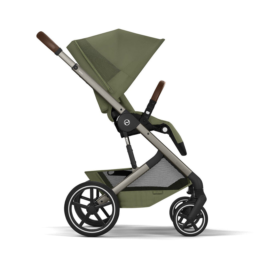 CYBEX Balios S Lux Pushchair + Fold Carry Cot - Moss Green