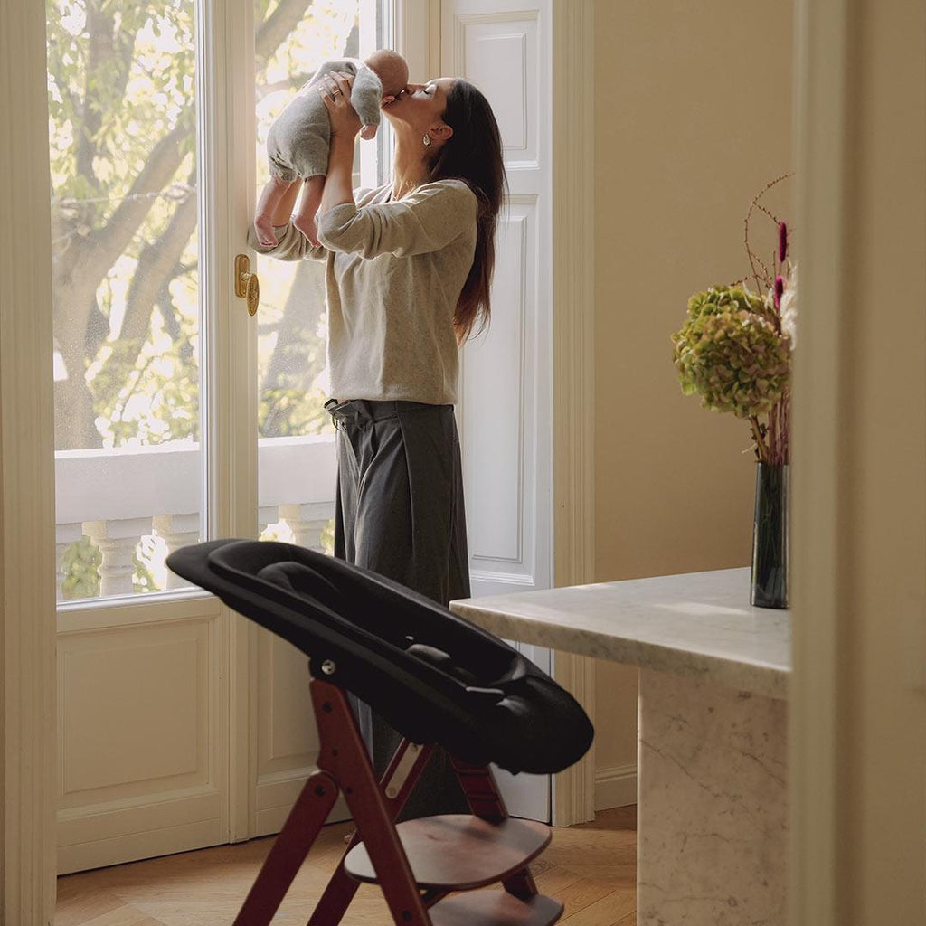 CYBEX Click & Fold 3 In 1 Highchair - Dark Natural