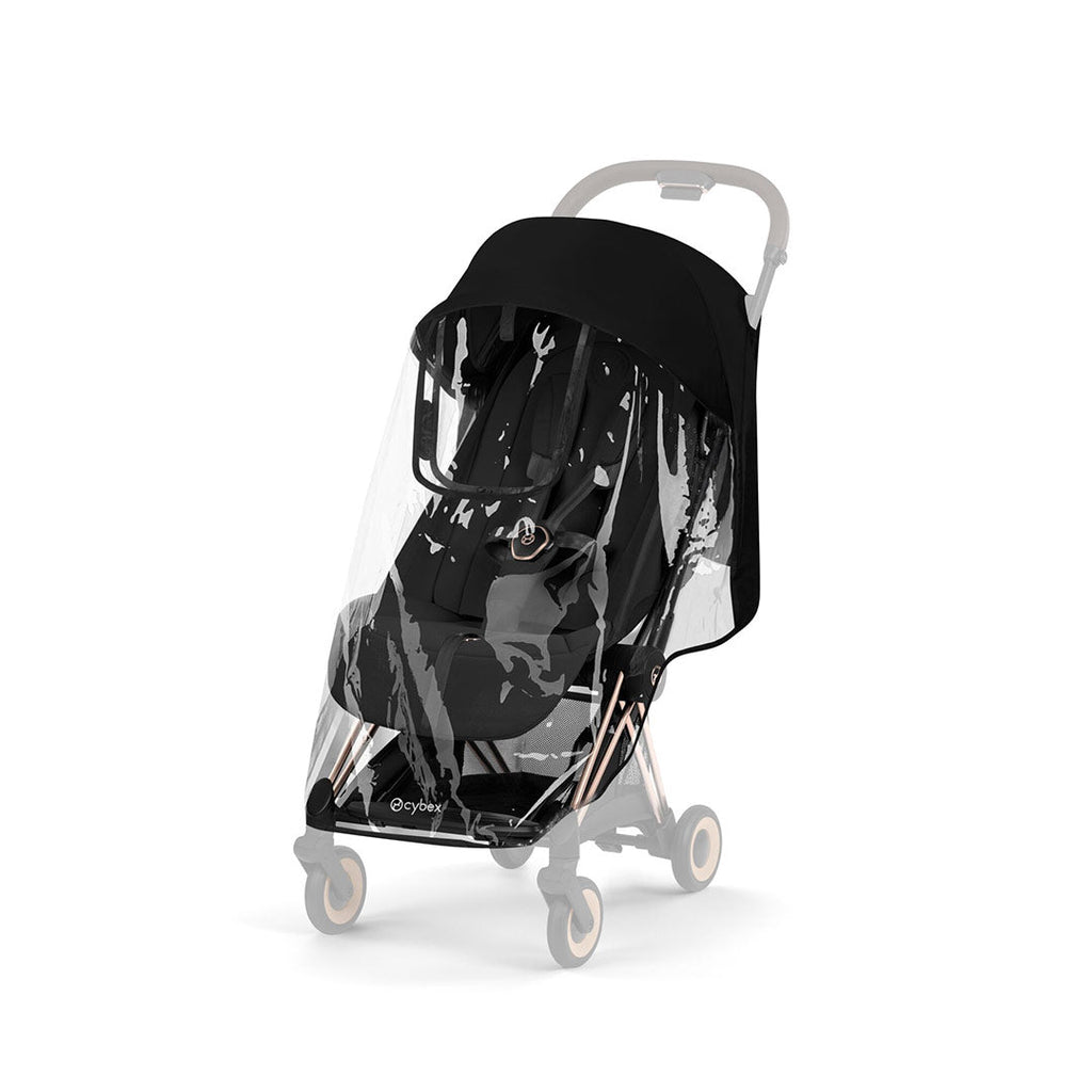 CYBEX Coya Comfort Compact Stroller - Sepia Black/Rose Gold