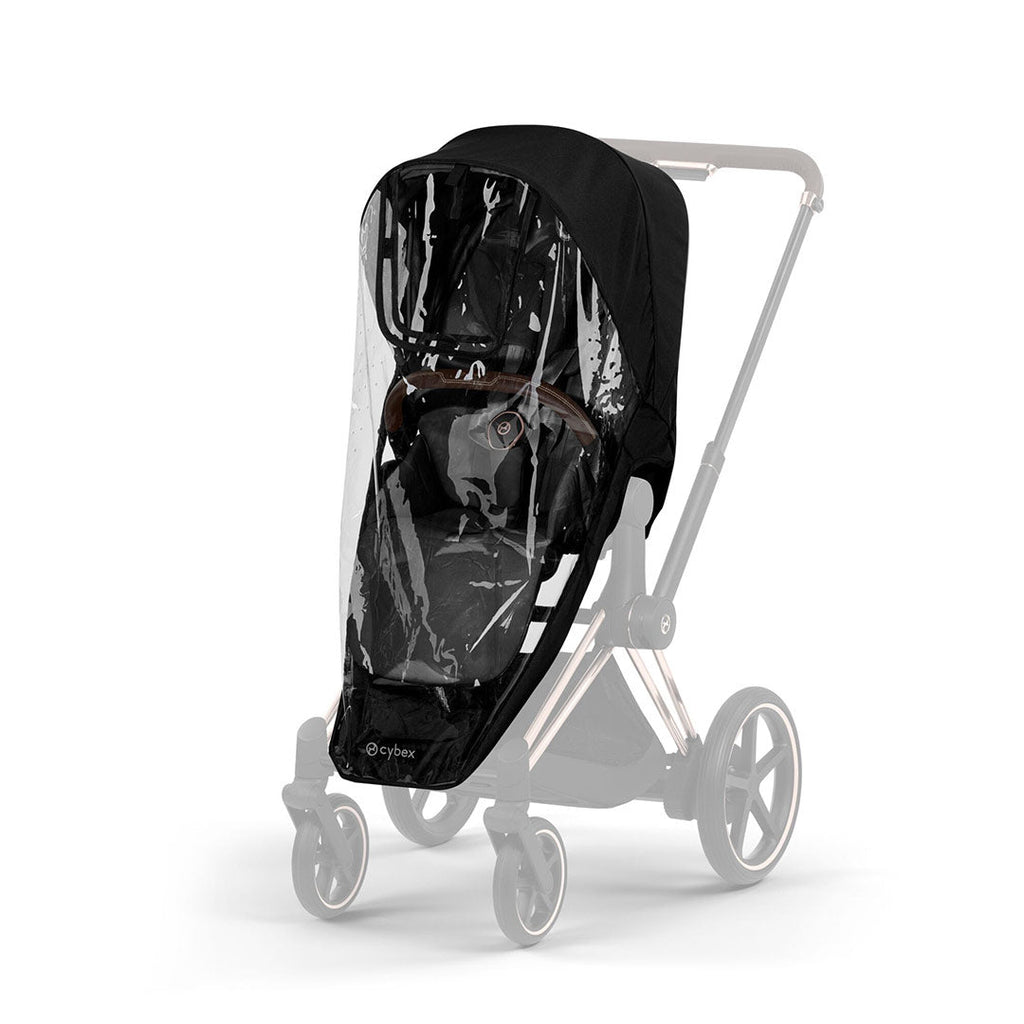 CYBEX e-PRIAM Pushchair & Fold Cot - Comfort - Cozy Beige/Black