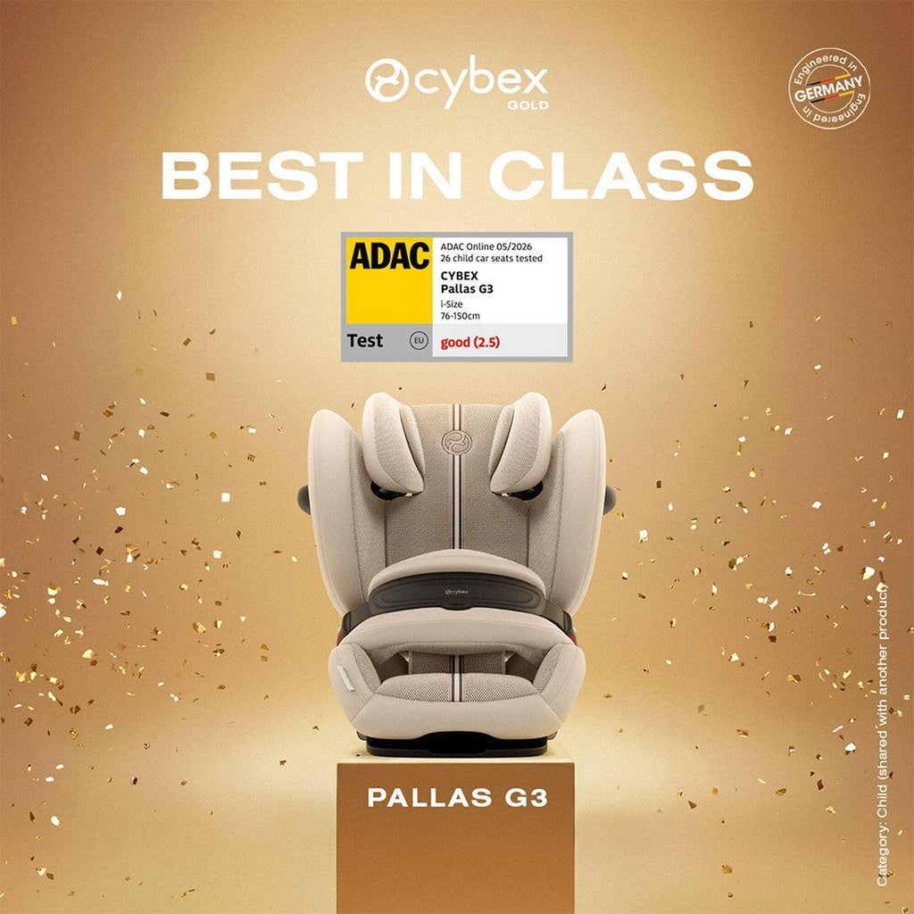CYBEX Pallas G3 Plus i-Size Car Seat - Moon Black