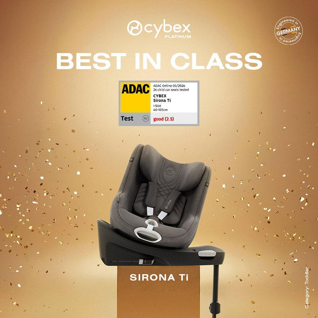 CYBEX Sirona Ti i-Size Plus Car Seat - Mirage Grey