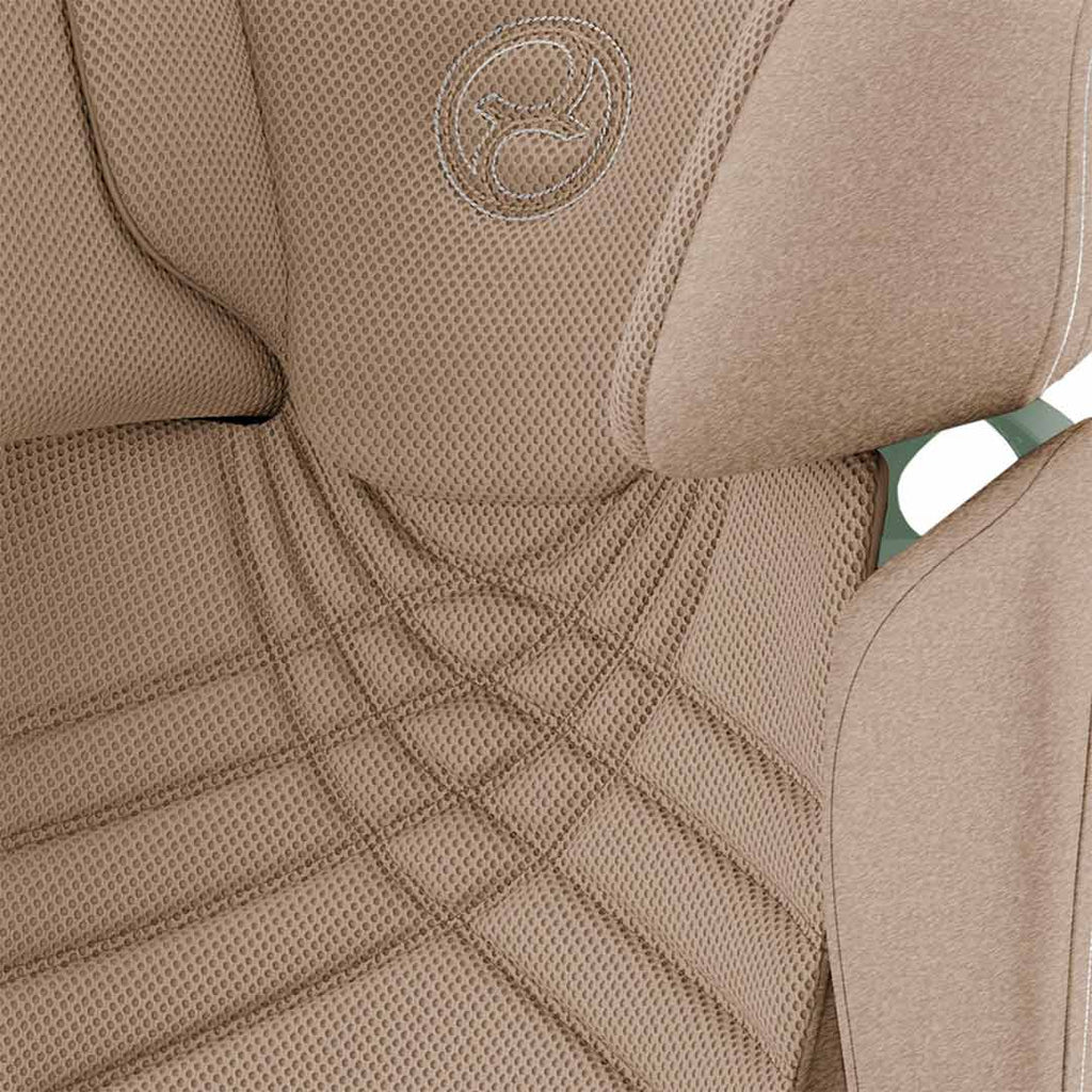 CYBEX Solution T i-Fix Plus Car Seat - Cozy Beige