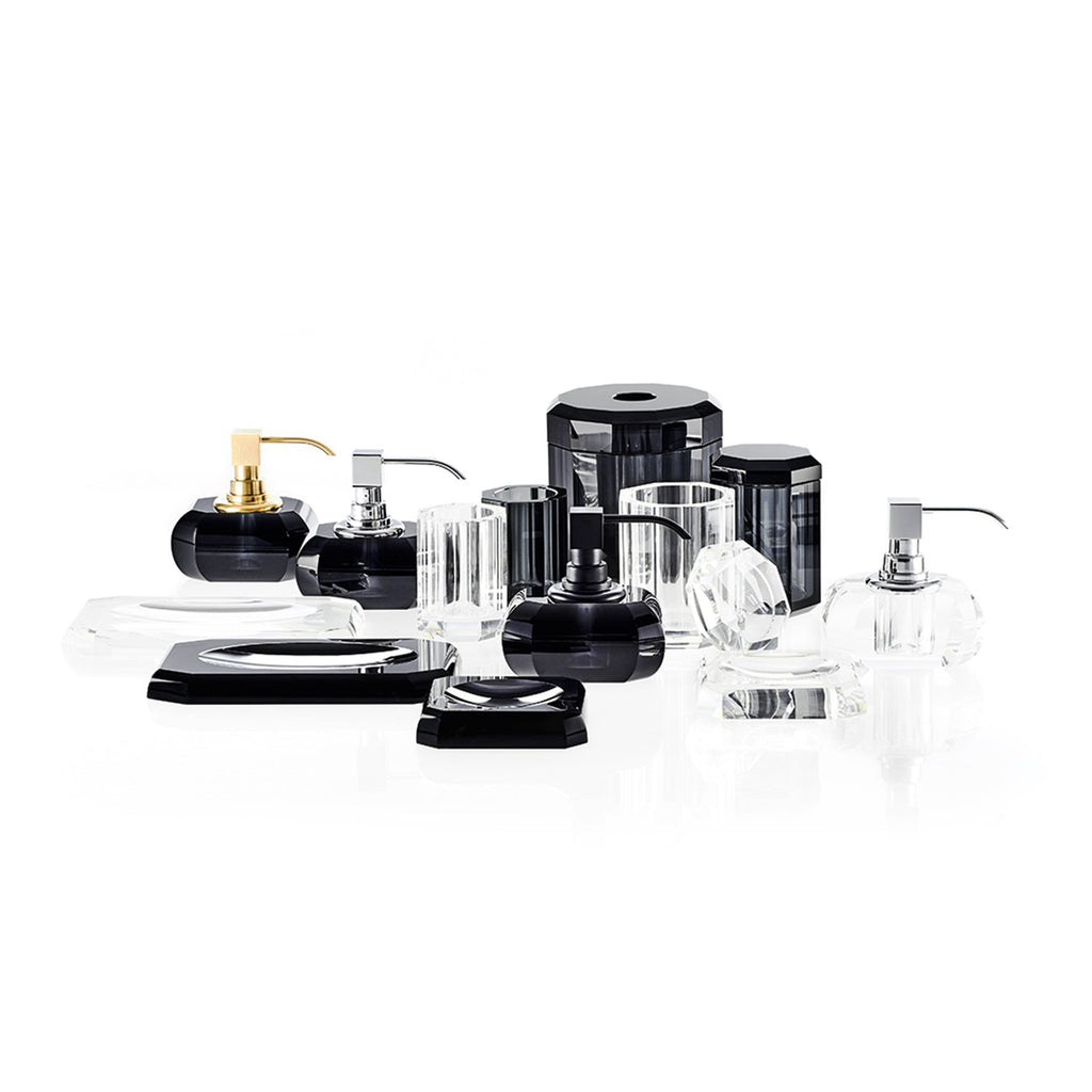 decor walther | KRISTALL collection | crystal tumbler | anthracite