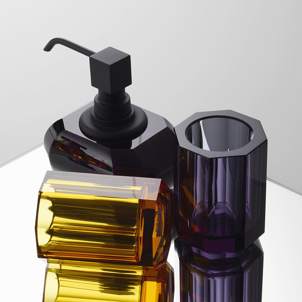 decor walther | KRISTALL collection | crystal tumbler | anthracite