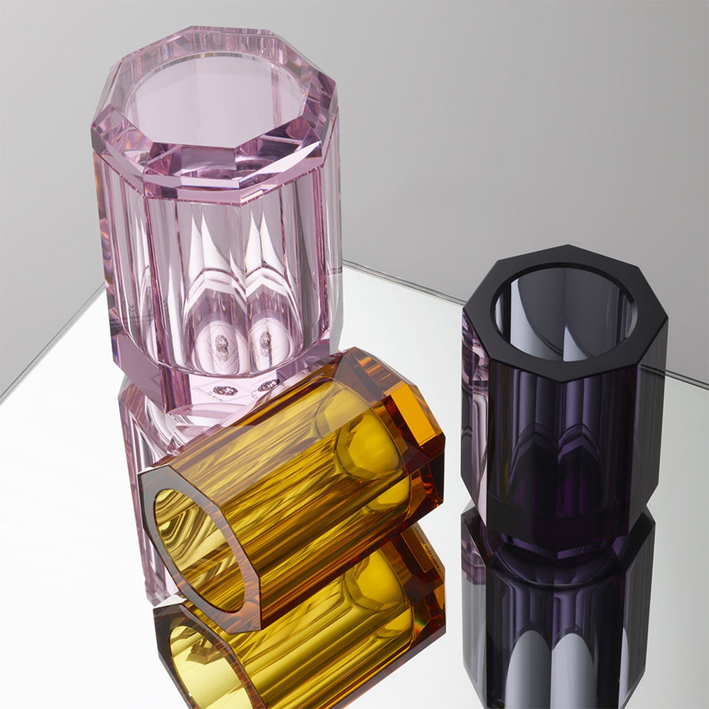 decor walther | KRISTALL collection | crystal tumbler | anthracite