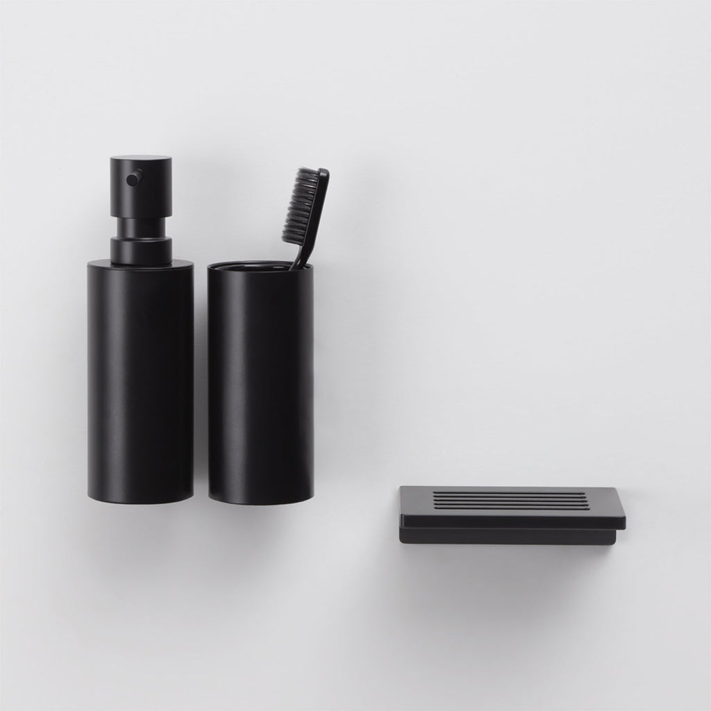 decor walther | MIKADO series | soap dispenser wall mounted | matte black
