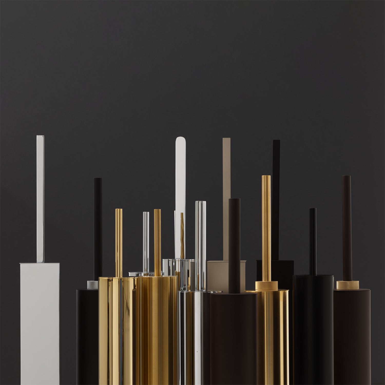 decor walther | MIKADO series | toilet brush | chrome