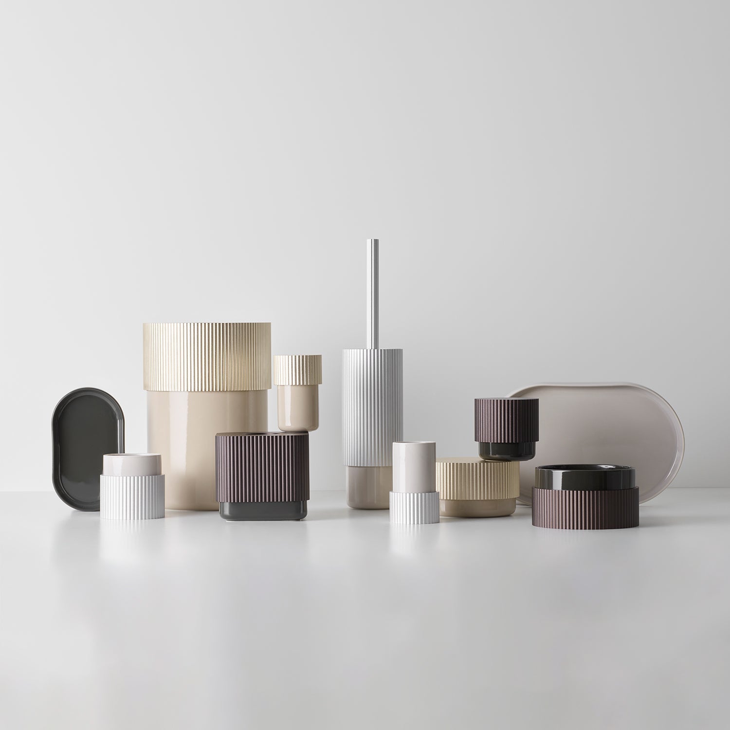 decor walther | OF.LINE series | soap dispenser | aqua + shell