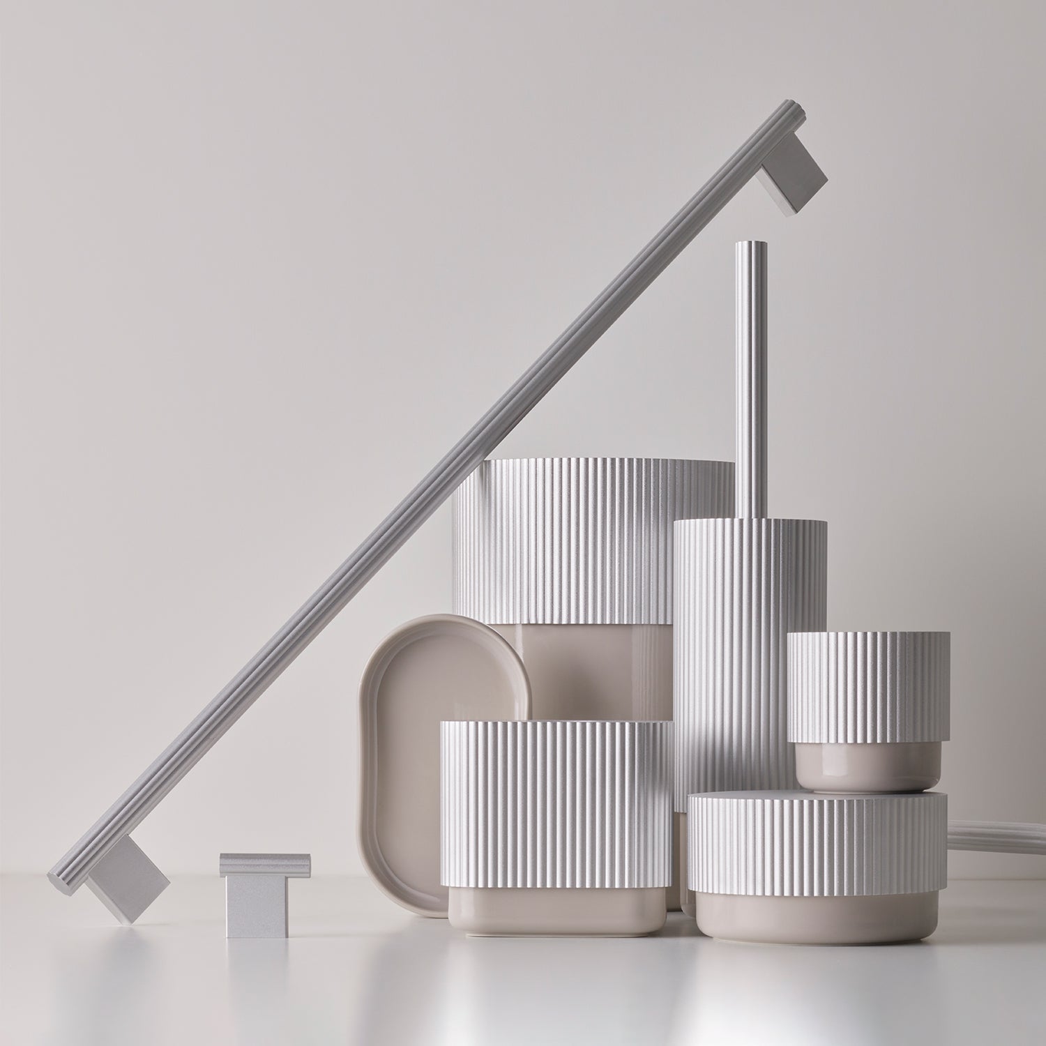 decor walther | OF.LINE series | multi purpose box small | aqua + shell