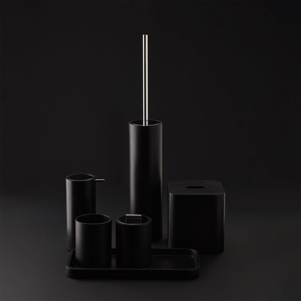 decor walther | STONE series | tab tray | matte black