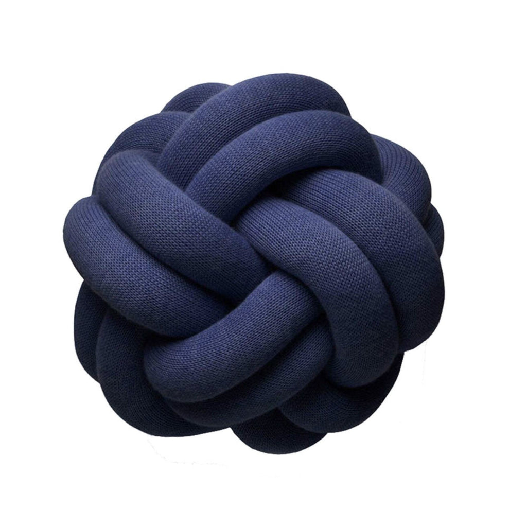 design house stockholm | knot cushion | navy