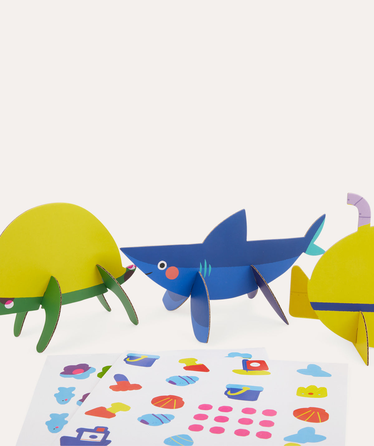 Djeco 6 Crafts Activity Pack Seaside Delights