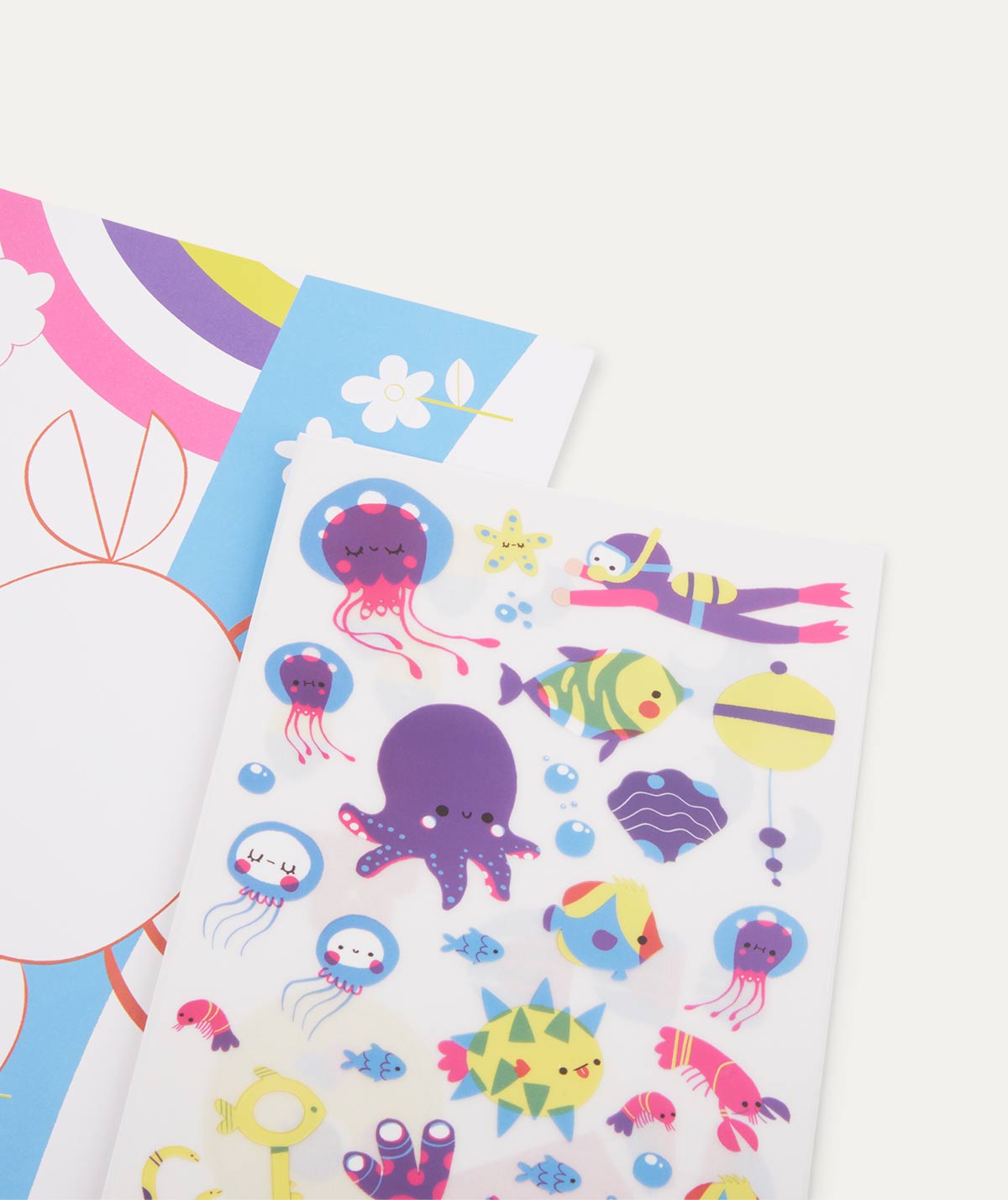 Djeco 6 Crafts Activity Pack Seaside Delights