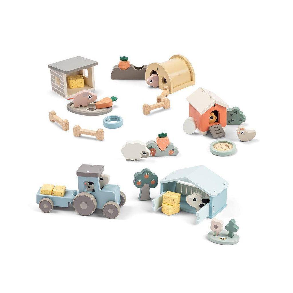 Done by Deer Tiny Farm Play Set - Clucky